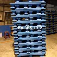 extrusion soplado - Repairable _ Reusable plastic pallet - BA3S001