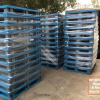 extrusion soplado - Repairable _ Reusable plastic pallet - RP-6S 006