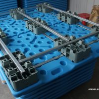 extrusion soplado - Repairable _ Reusable plastic pallet - RPD002