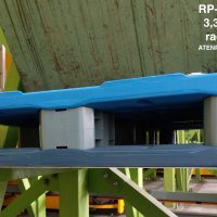extrusion soplado - Repairable _ Reusable plastic pallet - RPD005